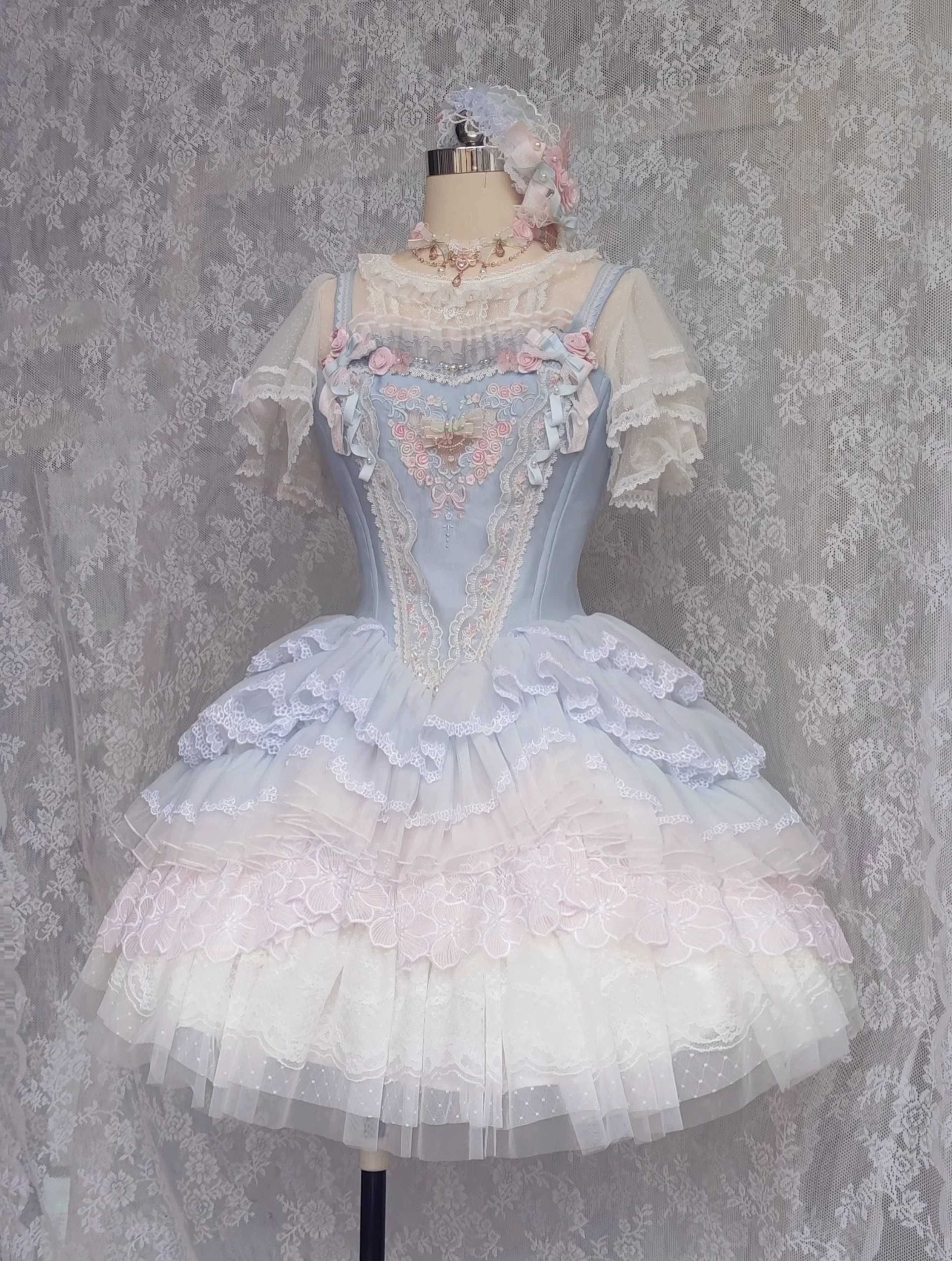 Dreamy Dance Gorgeous Lolita JSK and SK - Image 30