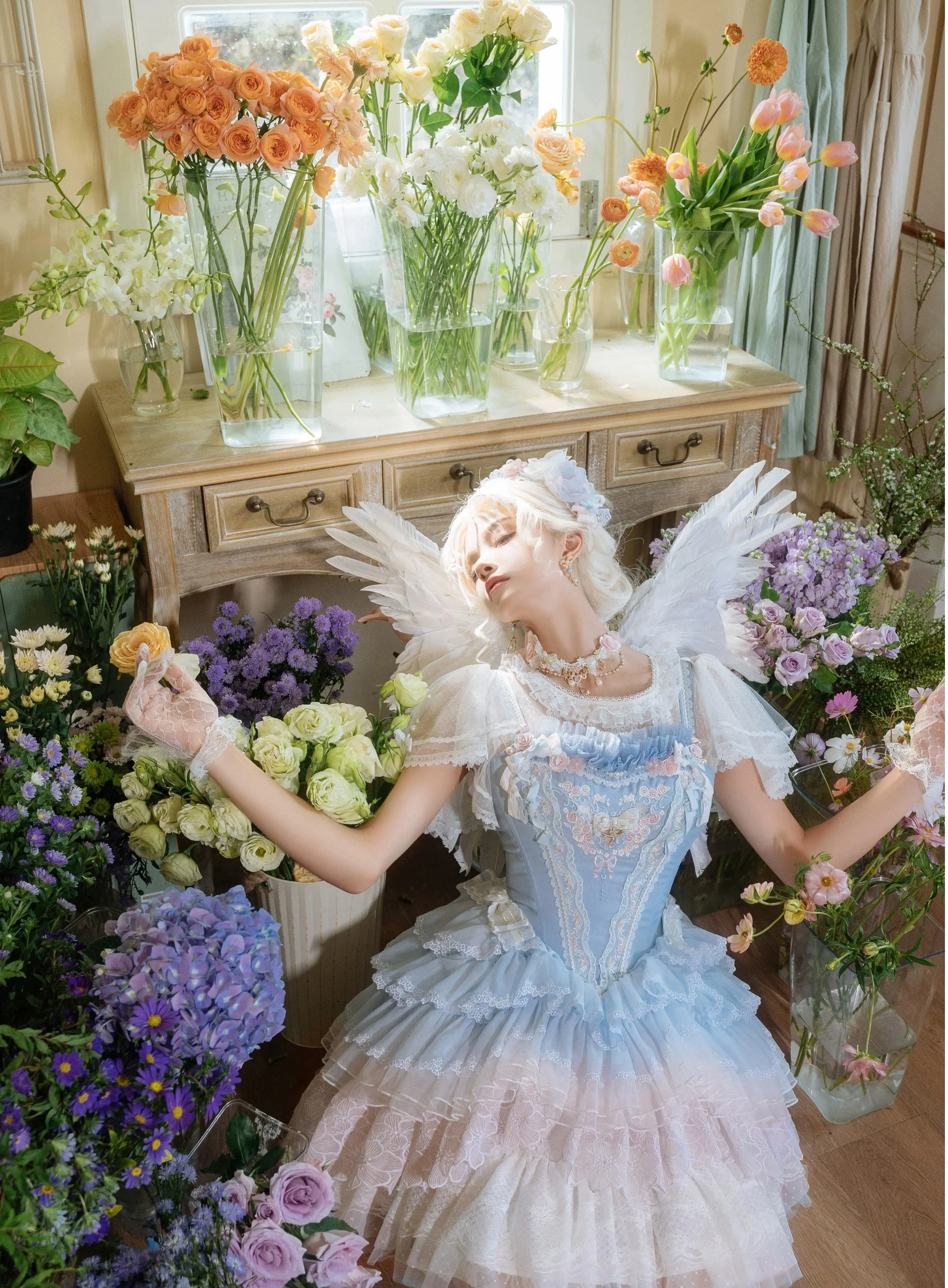 Dreamy Dance Gorgeous Lolita JSK and SK - Image 4