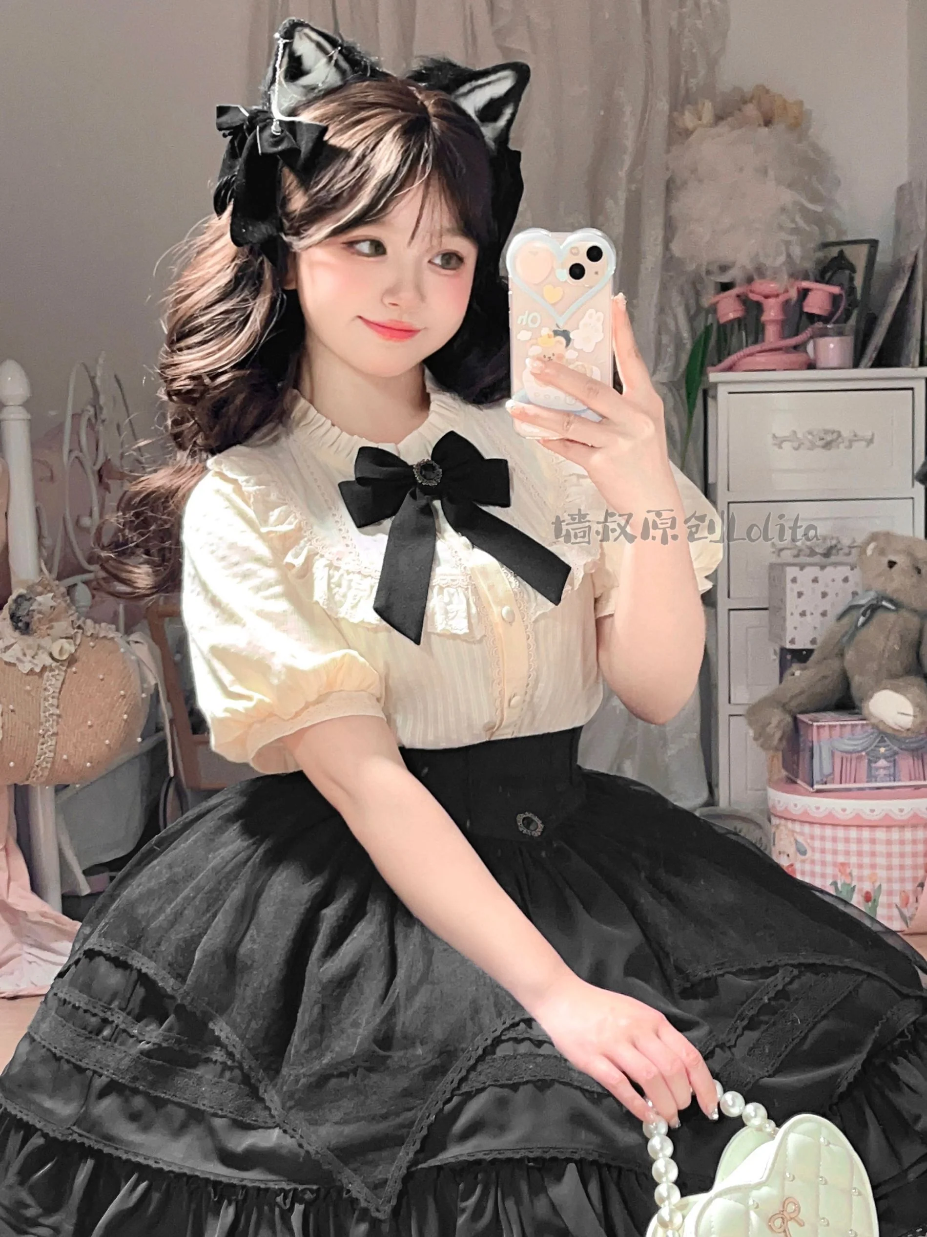 Rich Girl - Elegant Lolita SK and Shirt - Image 11