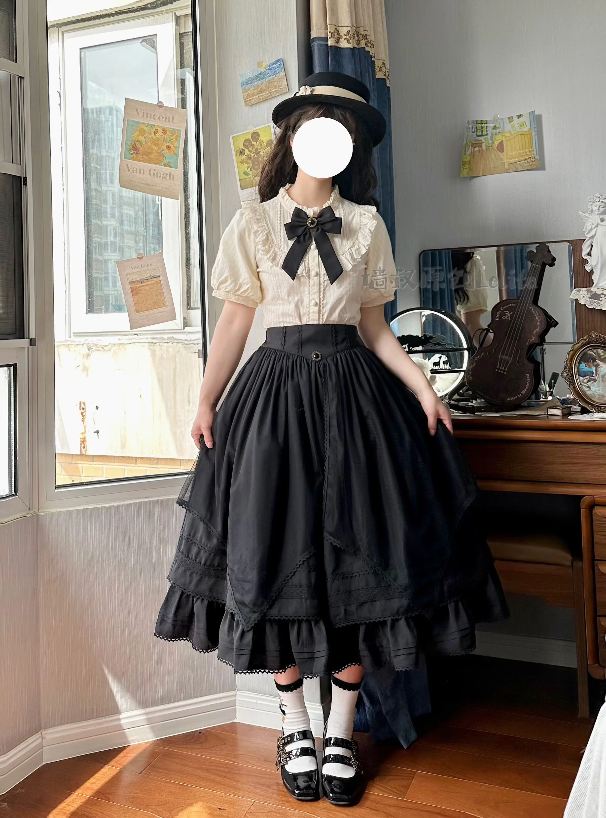 Rich Girl - Elegant Lolita SK and Shirt - Image 14