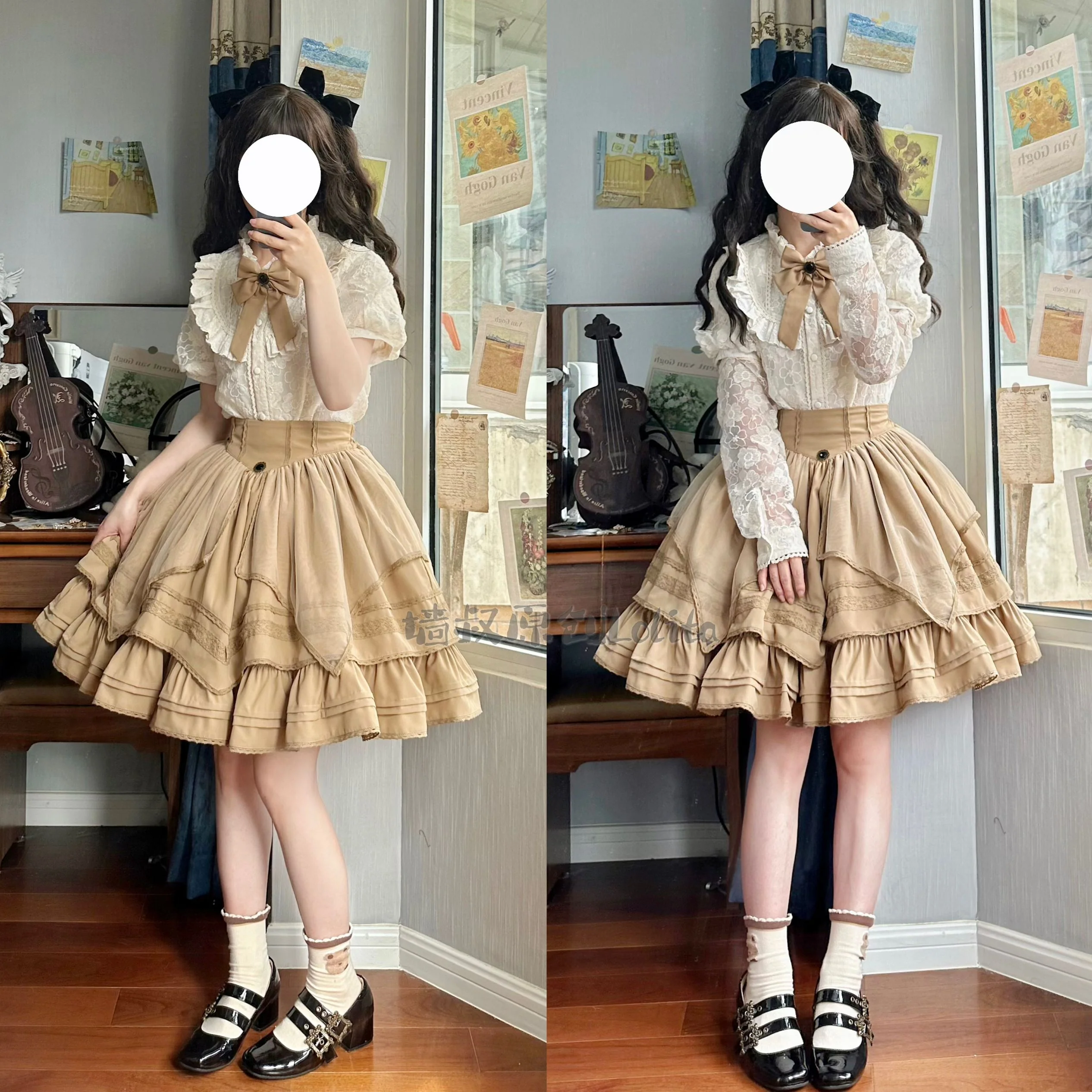 Rich Girl - Elegant Lolita SK and Shirt - Image 15