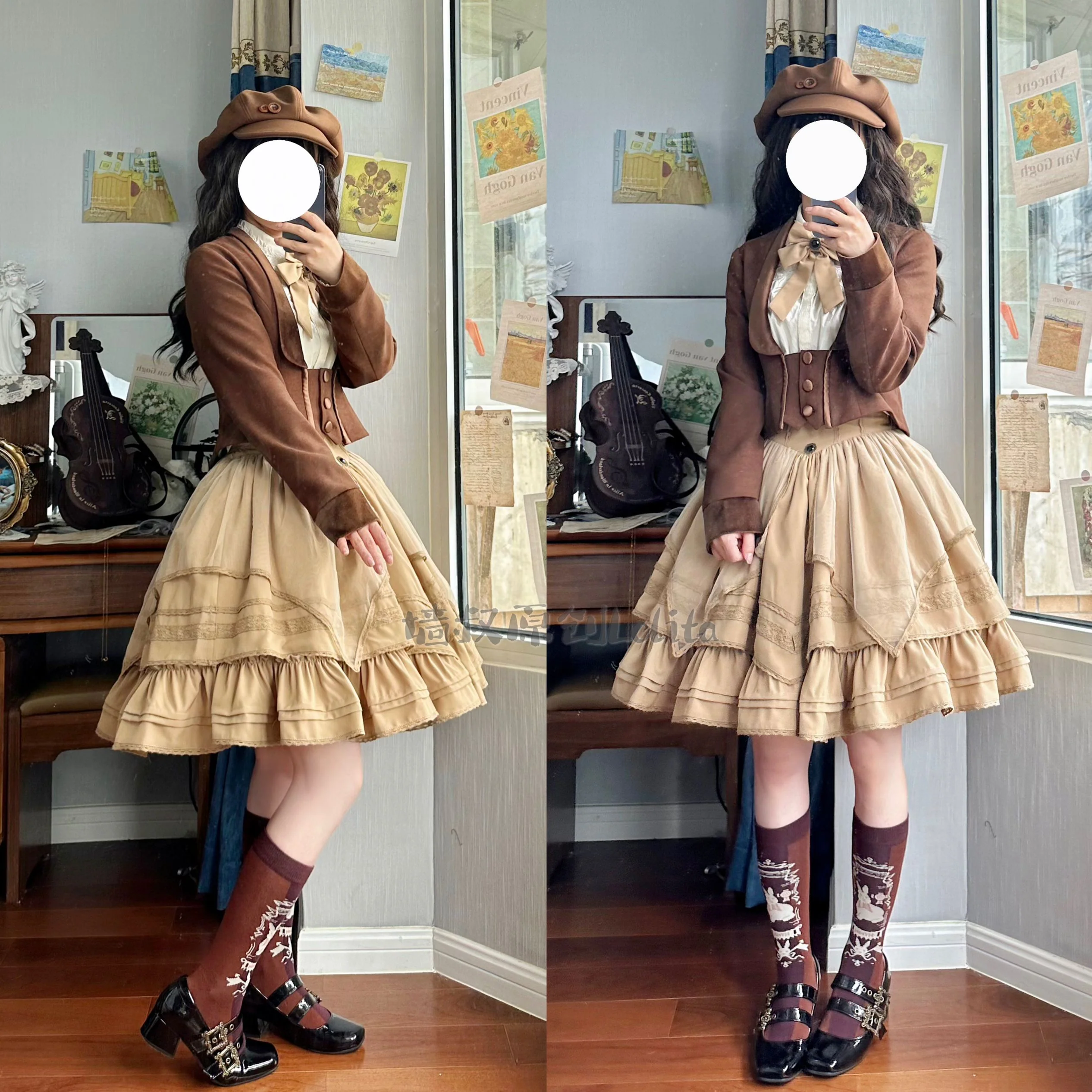 Rich Girl - Elegant Lolita SK and Shirt - Image 16