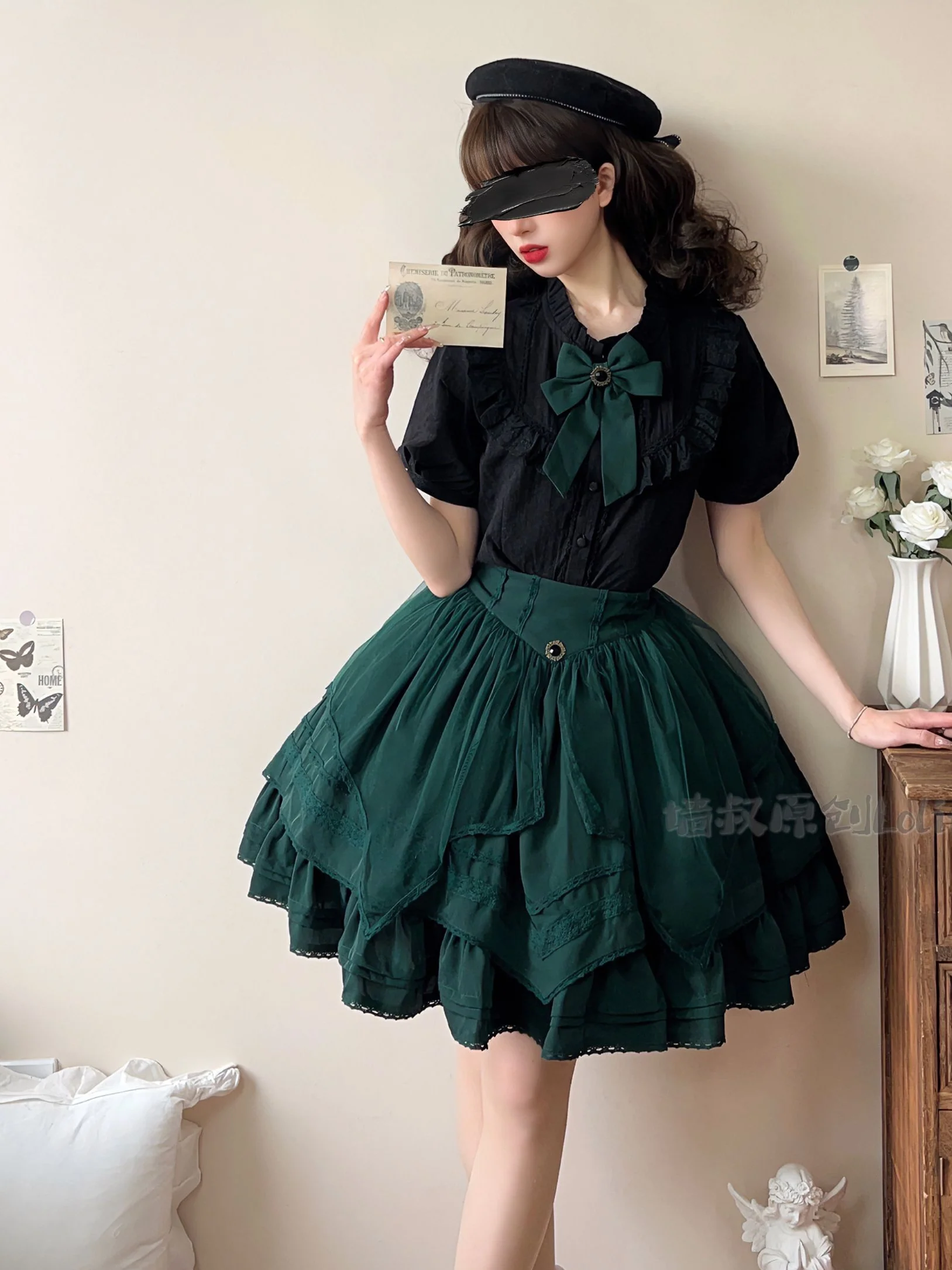Rich Girl - Elegant Lolita SK and Shirt - Image 19