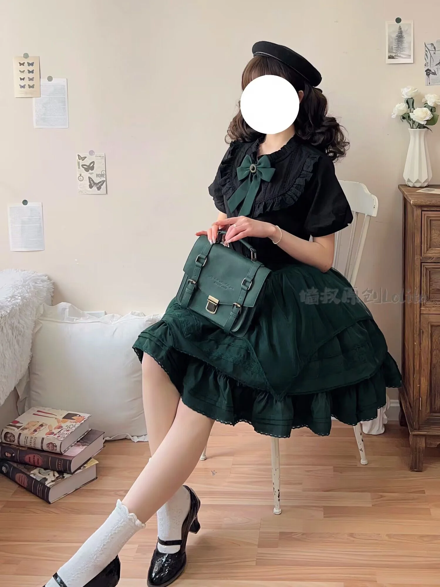 Rich Girl - Elegant Lolita SK and Shirt - Image 21