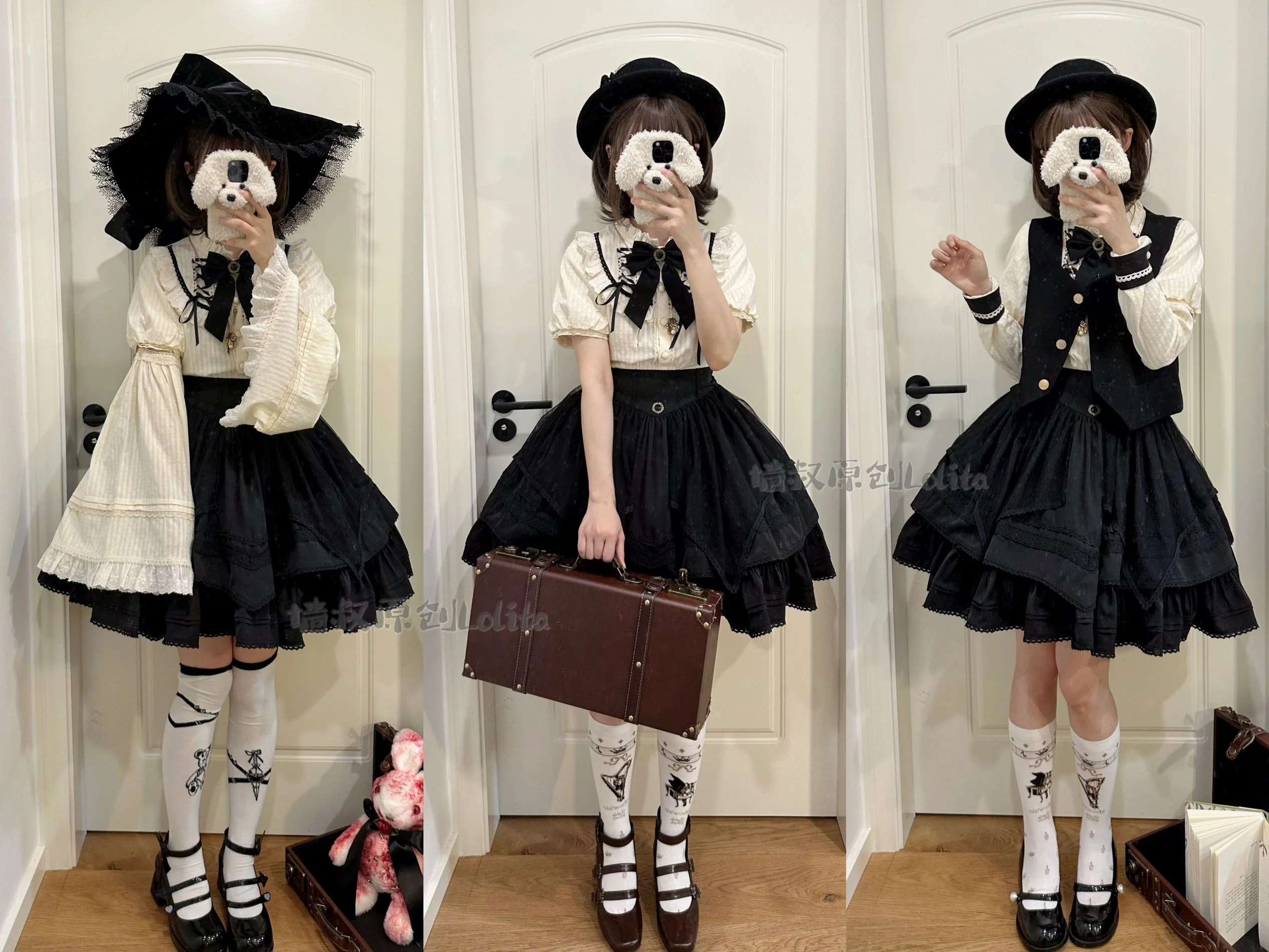 Rich Girl - Elegant Lolita SK and Shirt - Image 26