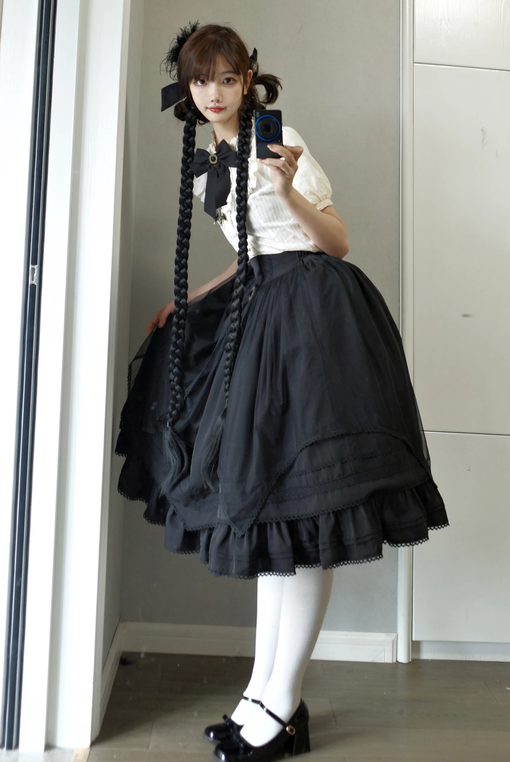 Rich Girl - Elegant Lolita SK and Shirt - Image 28