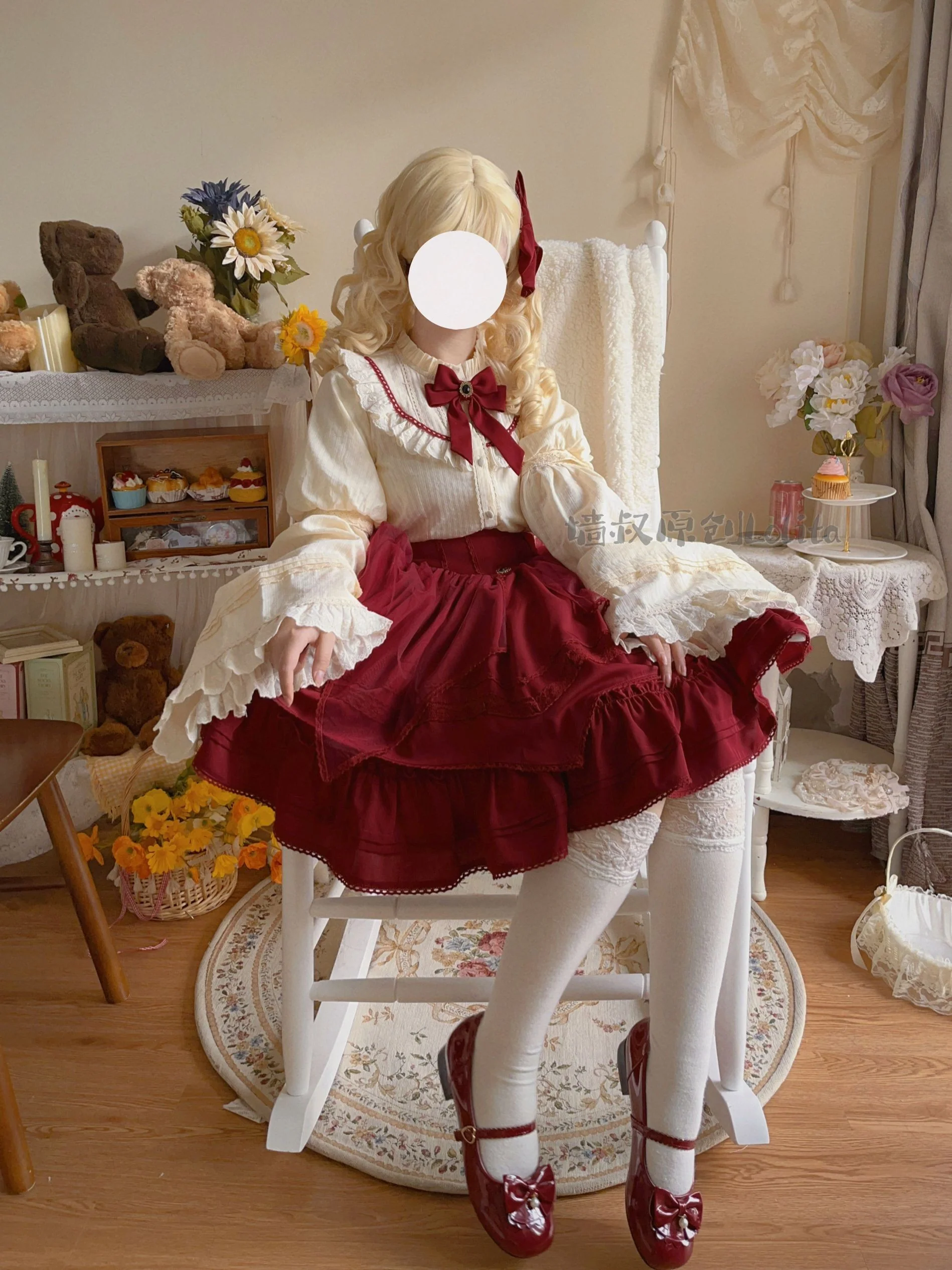 Rich Girl - Elegant Lolita SK and Shirt - Image 29