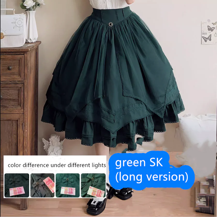Rich Girl - Elegant Lolita SK and Shirt - Image 59
