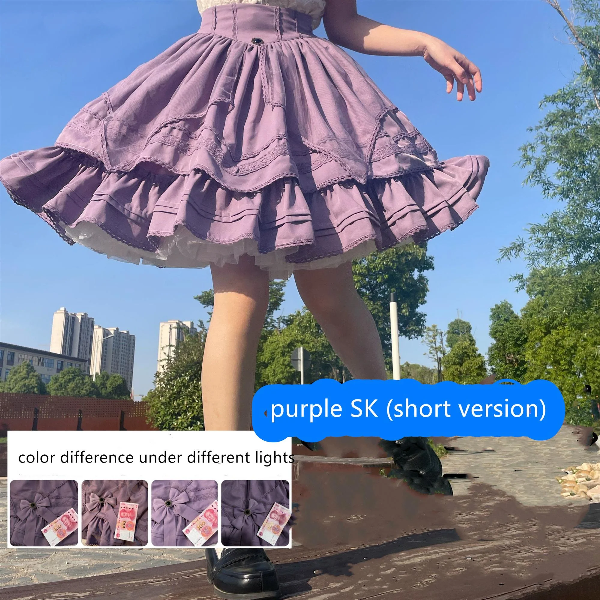 Rich Girl - Elegant Lolita SK and Shirt - Image 60