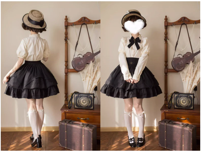Rich Girl - Elegant Lolita SK and Shirt - Image 72