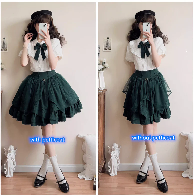 Rich Girl - Elegant Lolita SK and Shirt - Image 73