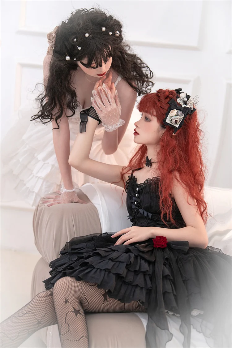 Little Rose - Summer Casual Lolita Fashion Dress Sexy JSK - Image 12
