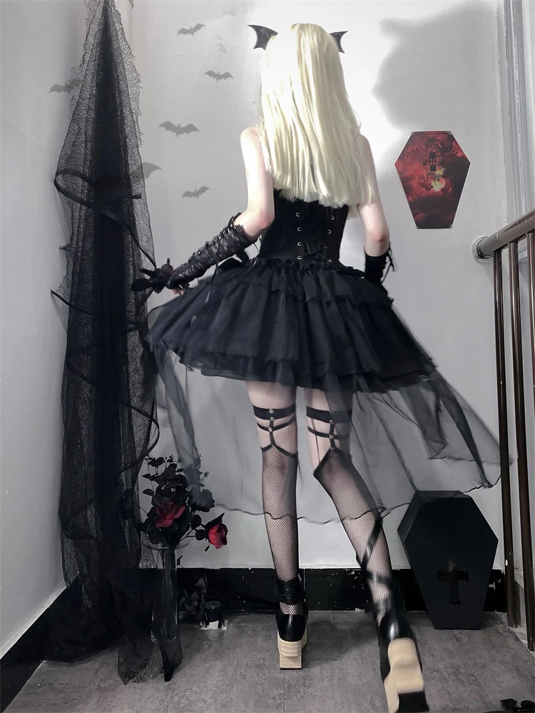 Little Rose - Summer Casual Lolita Fashion Dress Sexy JSK - Image 35