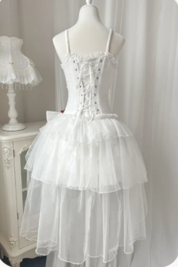 Little Rose - Summer Casual Lolita Fashion Dress Sexy JSK - Image 39
