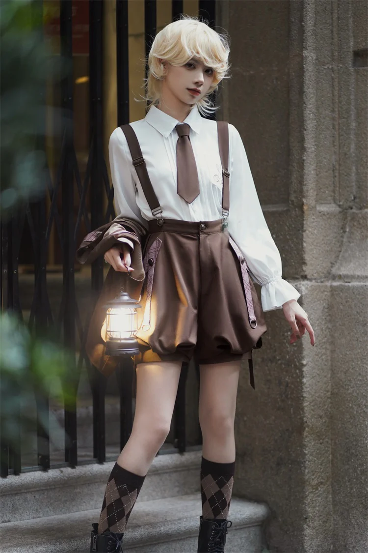 Detective Rabbit Kiri - Ouji Lolita Outfits, Backpack Pants - Image 12