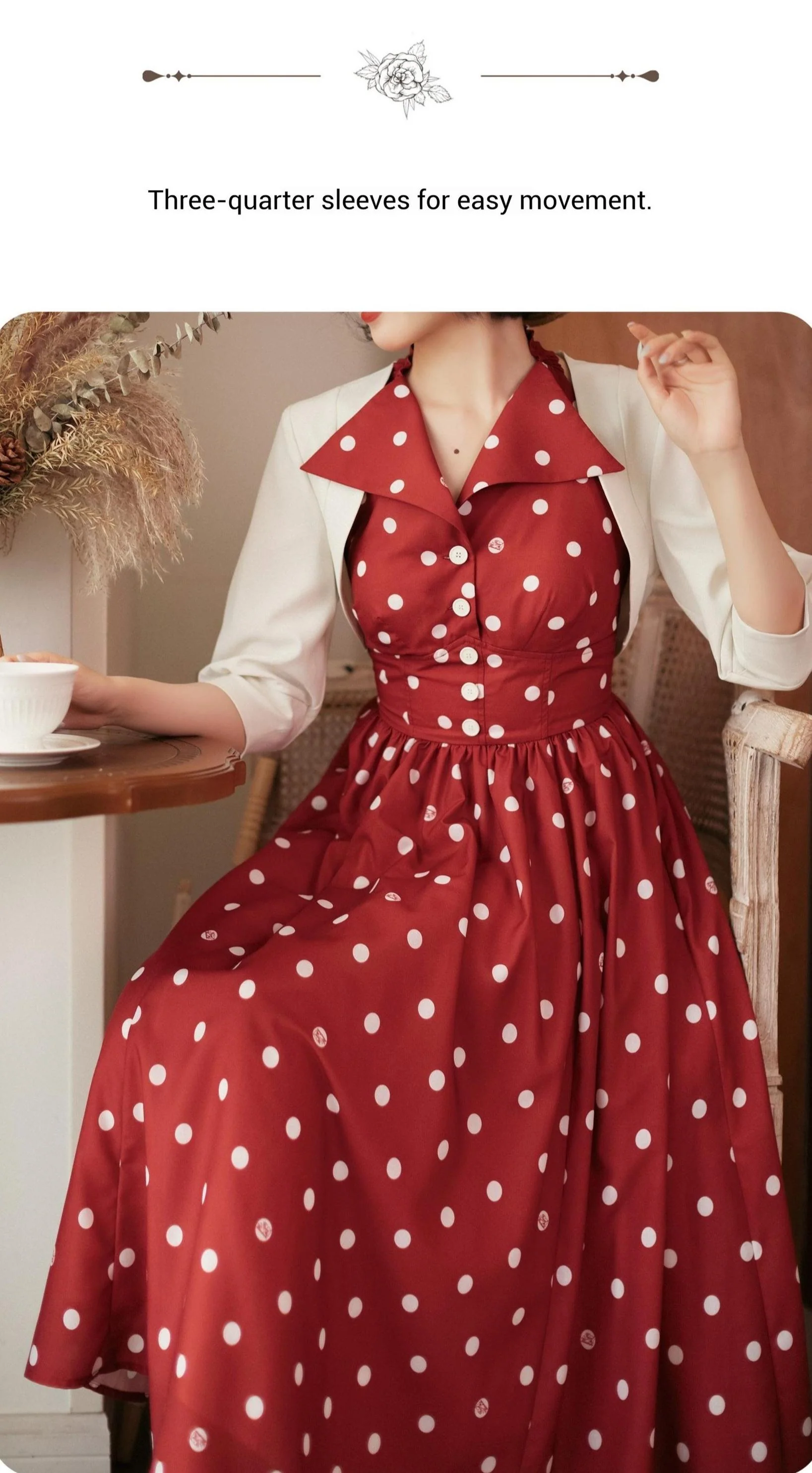Afternoon Forest - Vintage Lolita Bolero for Summer Days - Image 11