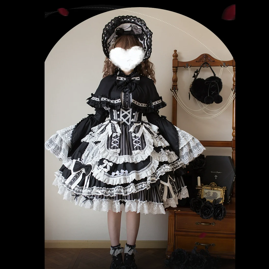 Lost Aqua - Vintage Lolita Cape BNT - Image 3
