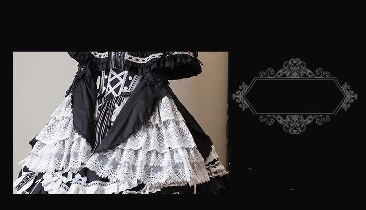Lost Aqua - Vintage Lolita Cape BNT - Image 31