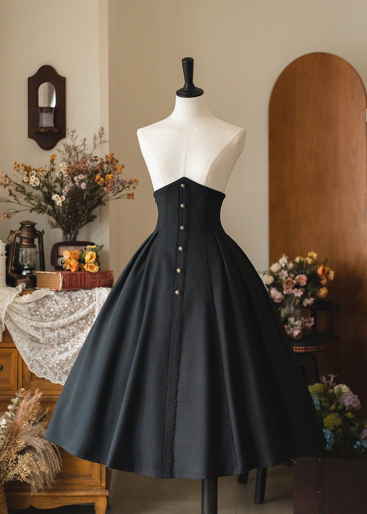 Forest Stationery - Classic Lolita SK Suit With Shirt And Coat - Image 44