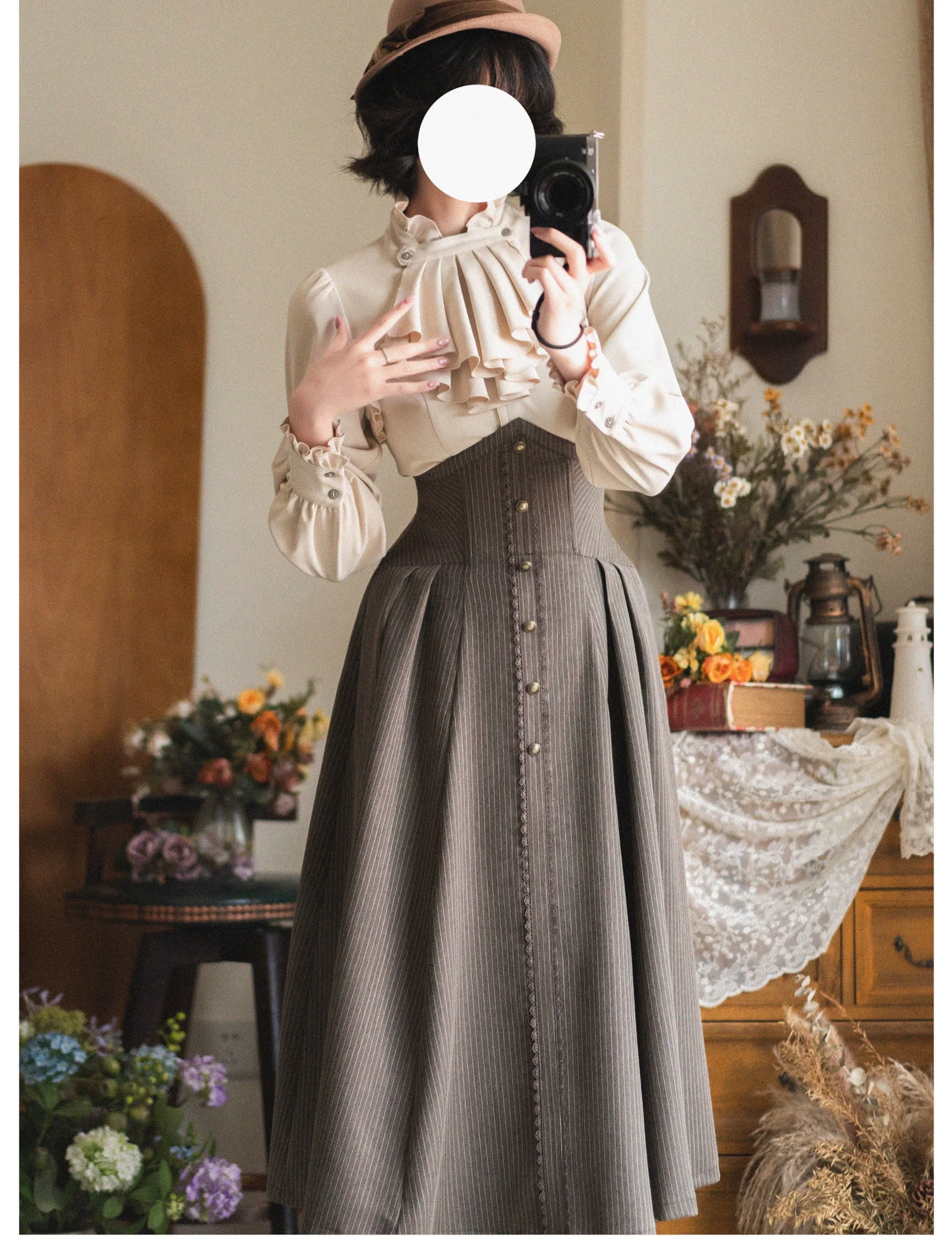 Forest Stationery - Classic Lolita SK Suit With Shirt And Coat - Image 9