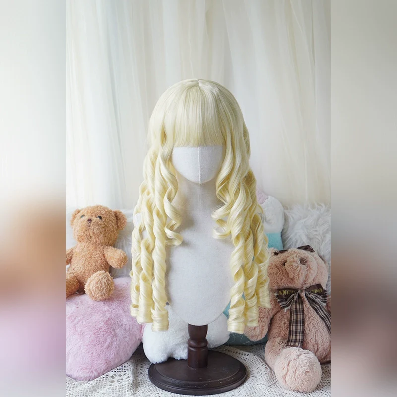 Imperial Tea - Vintage Lolita Wig Doll-Like Elegant Hair - Image 8