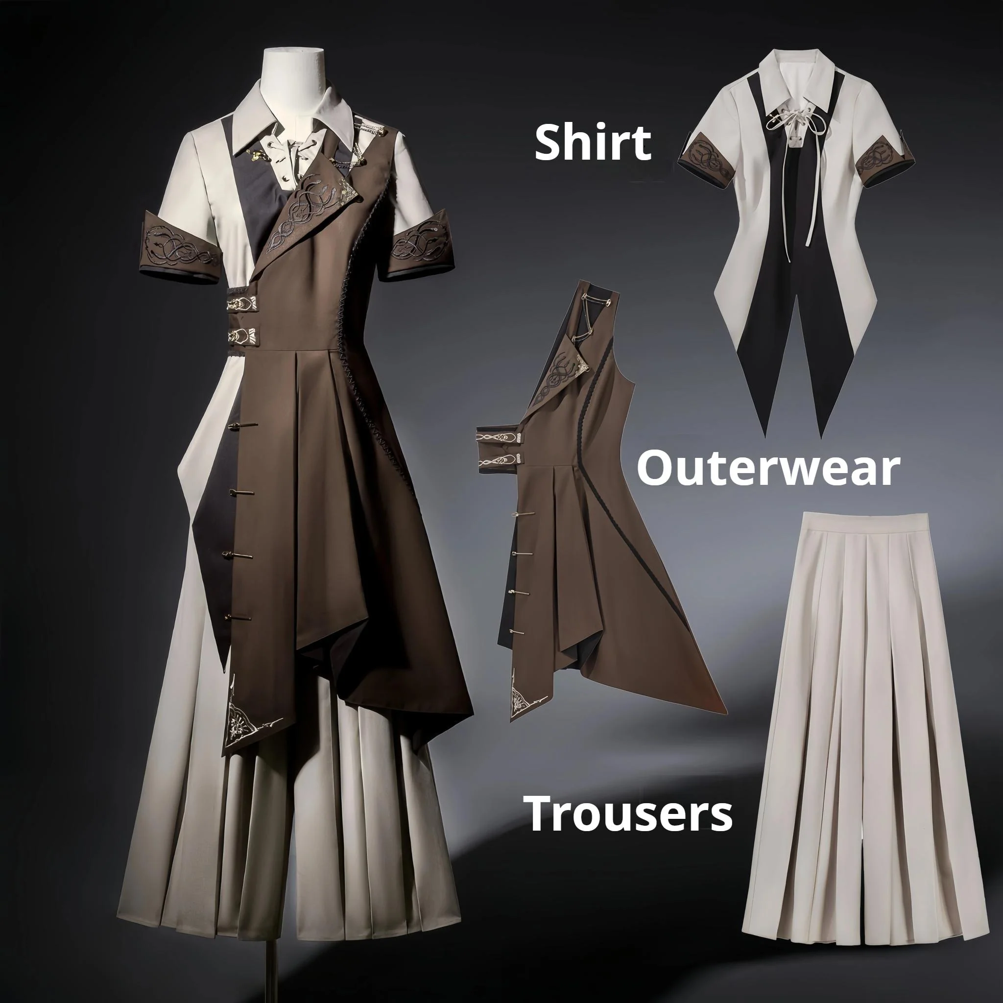 Voyage Guide - Vintage Ouji Lolita Suit Nautical Style Outfit - Image 15