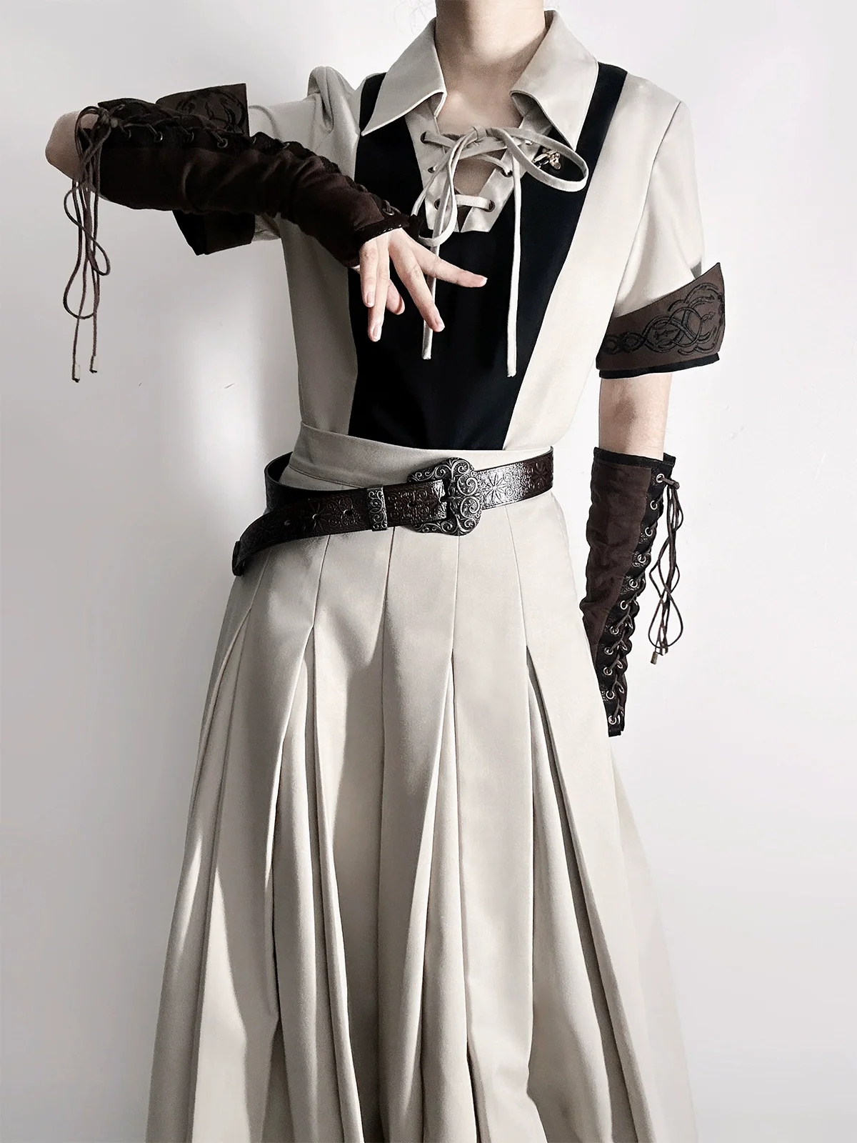 Voyage Guide - Vintage Ouji Lolita Suit Nautical Style Outfit - Image 8
