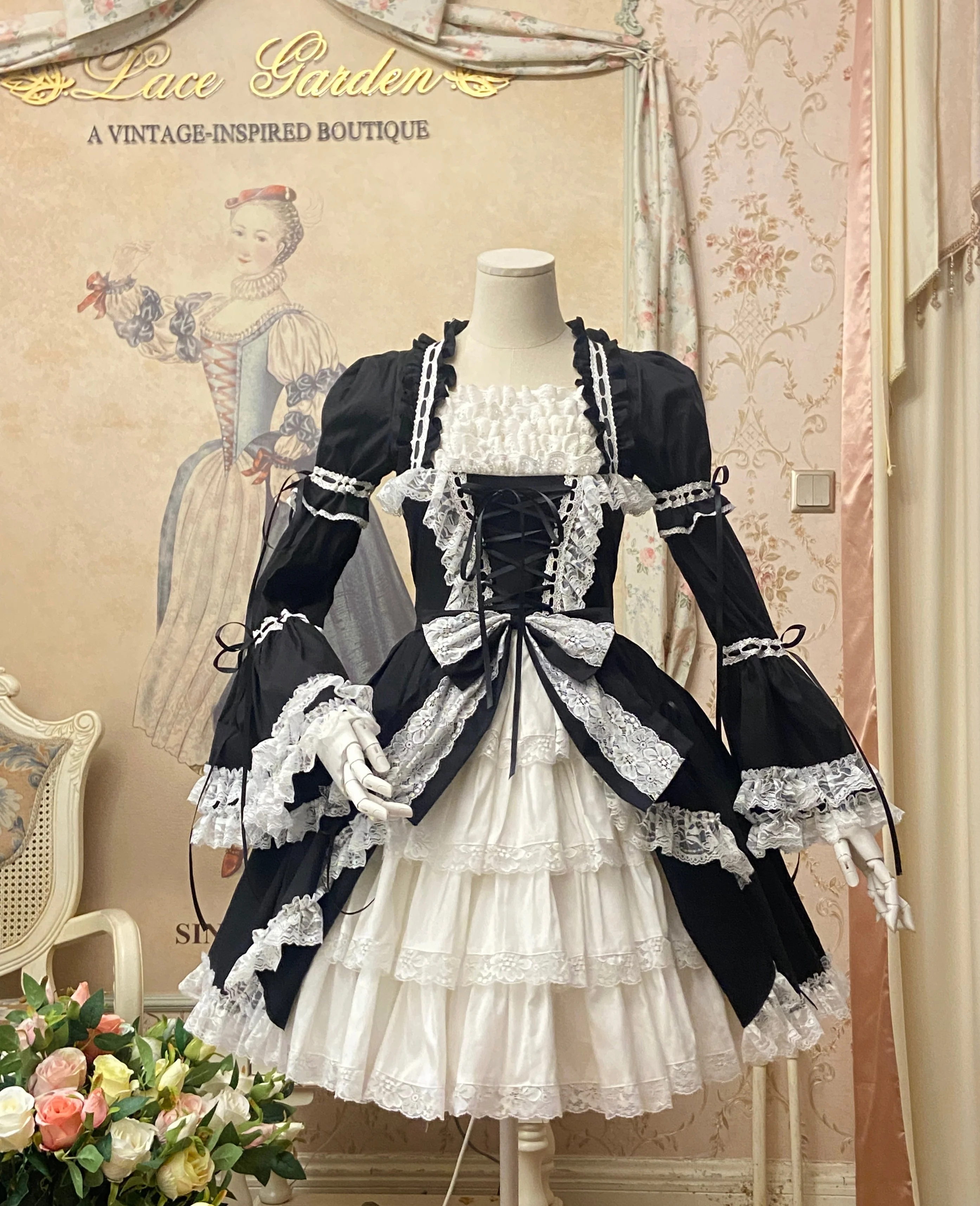 Miss Rella - Vintage Retro Lolita OP Dress - Image 17
