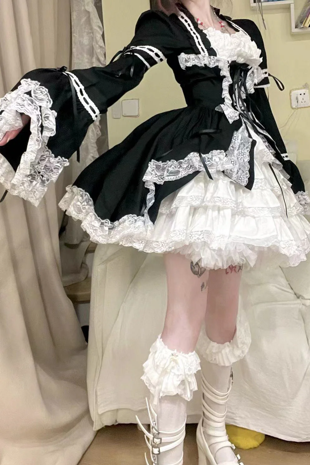 Miss Rella - Vintage Retro Lolita OP Dress - Image 23