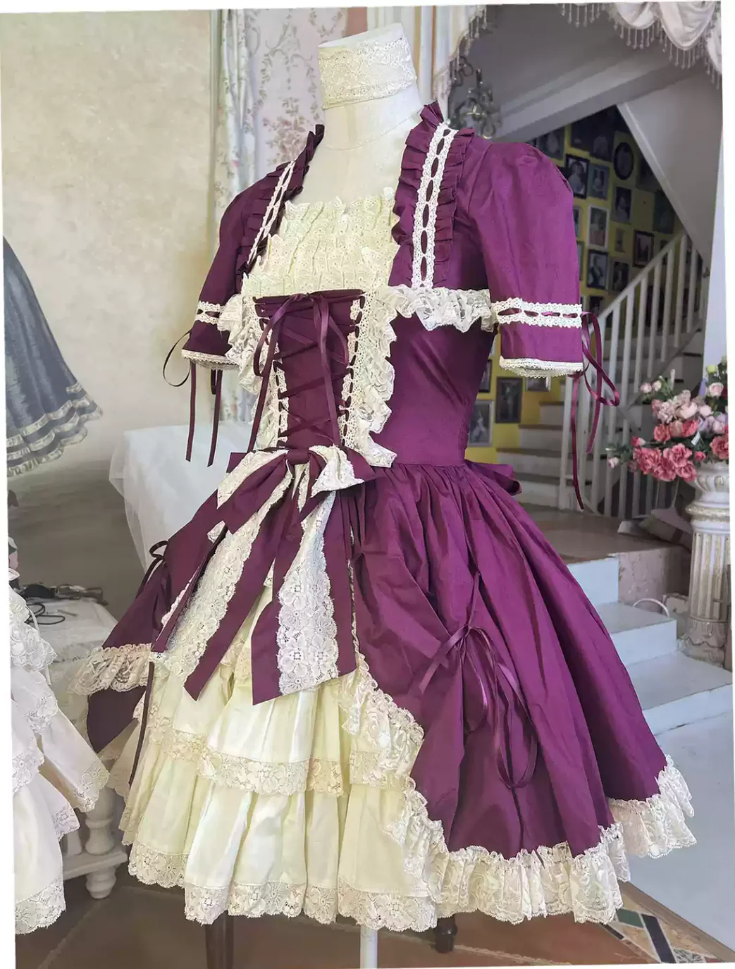 Miss Rella - Vintage Retro Lolita OP Dress - Image 34