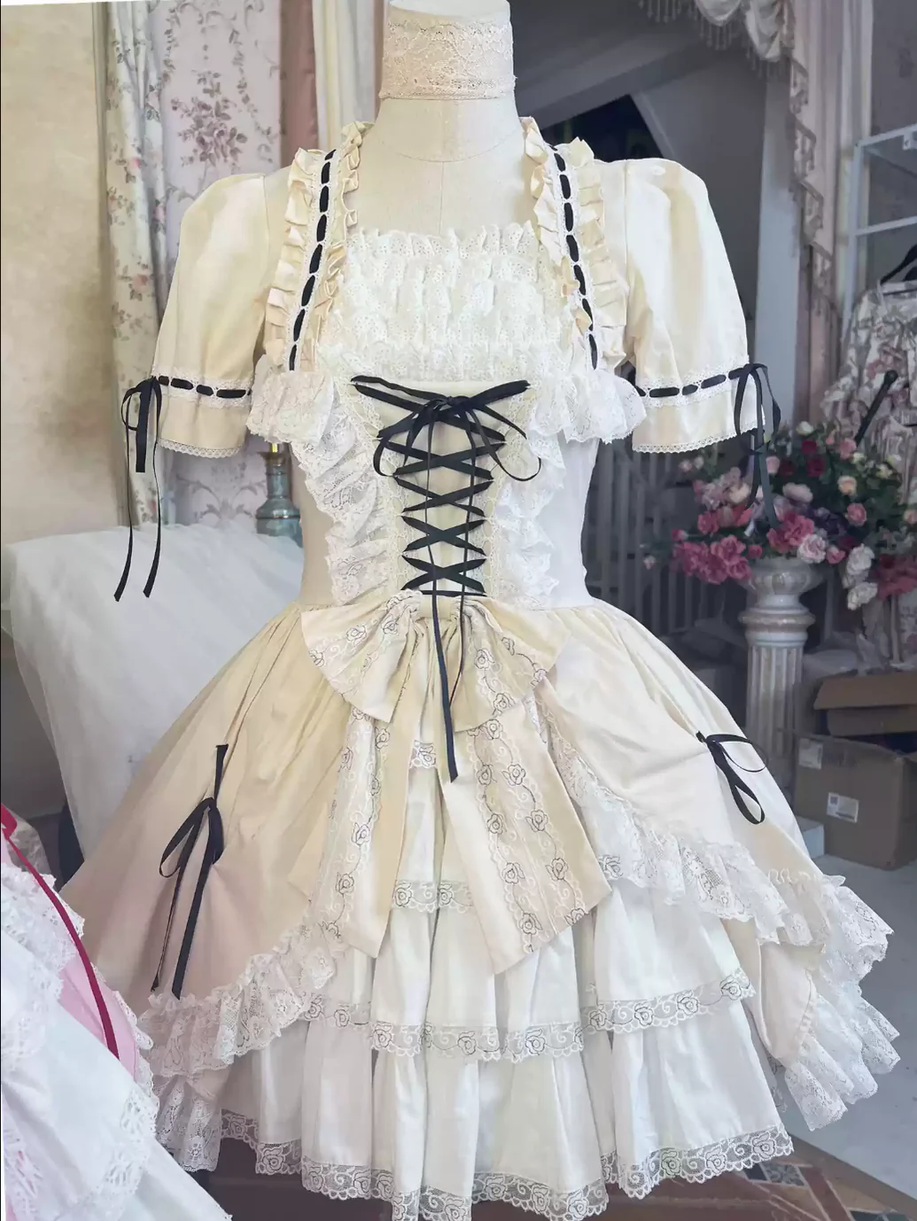 Miss Rella - Vintage Retro Lolita OP Dress - Image 9