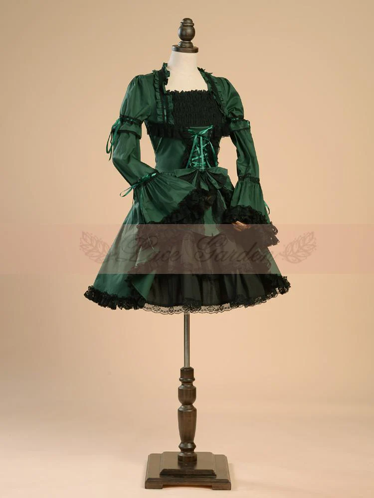 Miss Rella - Vintage Retro Lolita OP Dress, Custom Sizes - Image 9