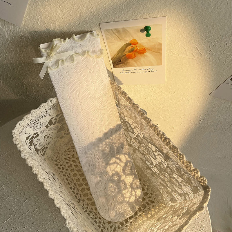 Kawaii Lolita Thin Lace Socks - Image 10