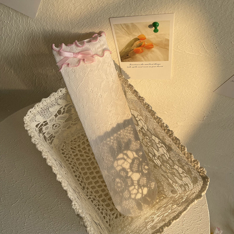 Kawaii Lolita Thin Lace Socks - Image 13