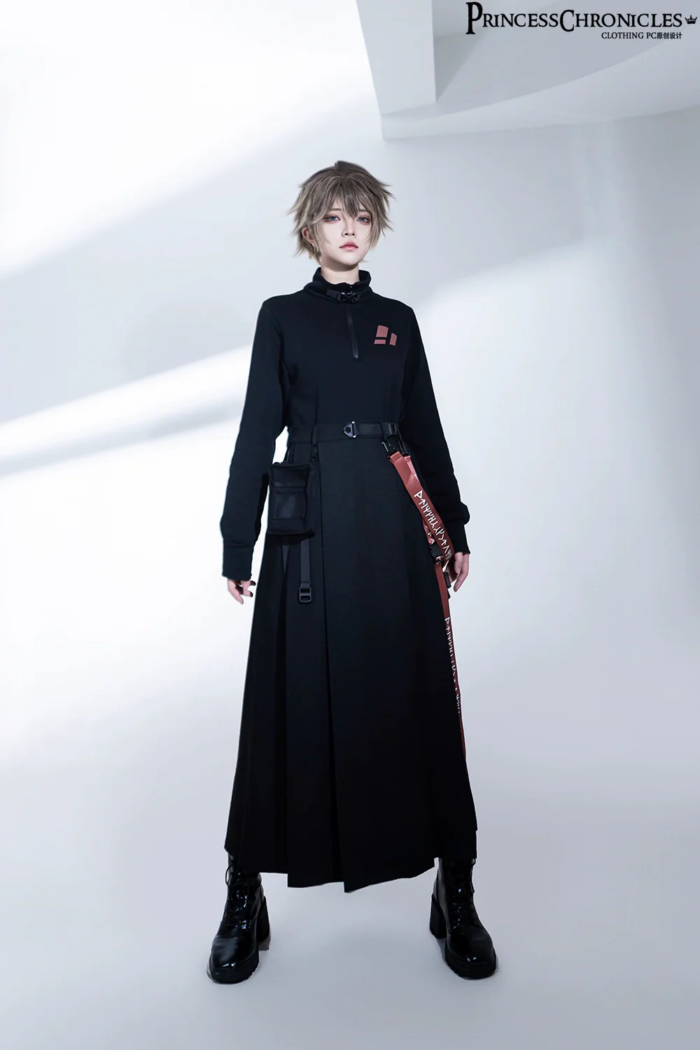 Nameless Blade - Waste Soil Handsome Black Skirt - Image 12