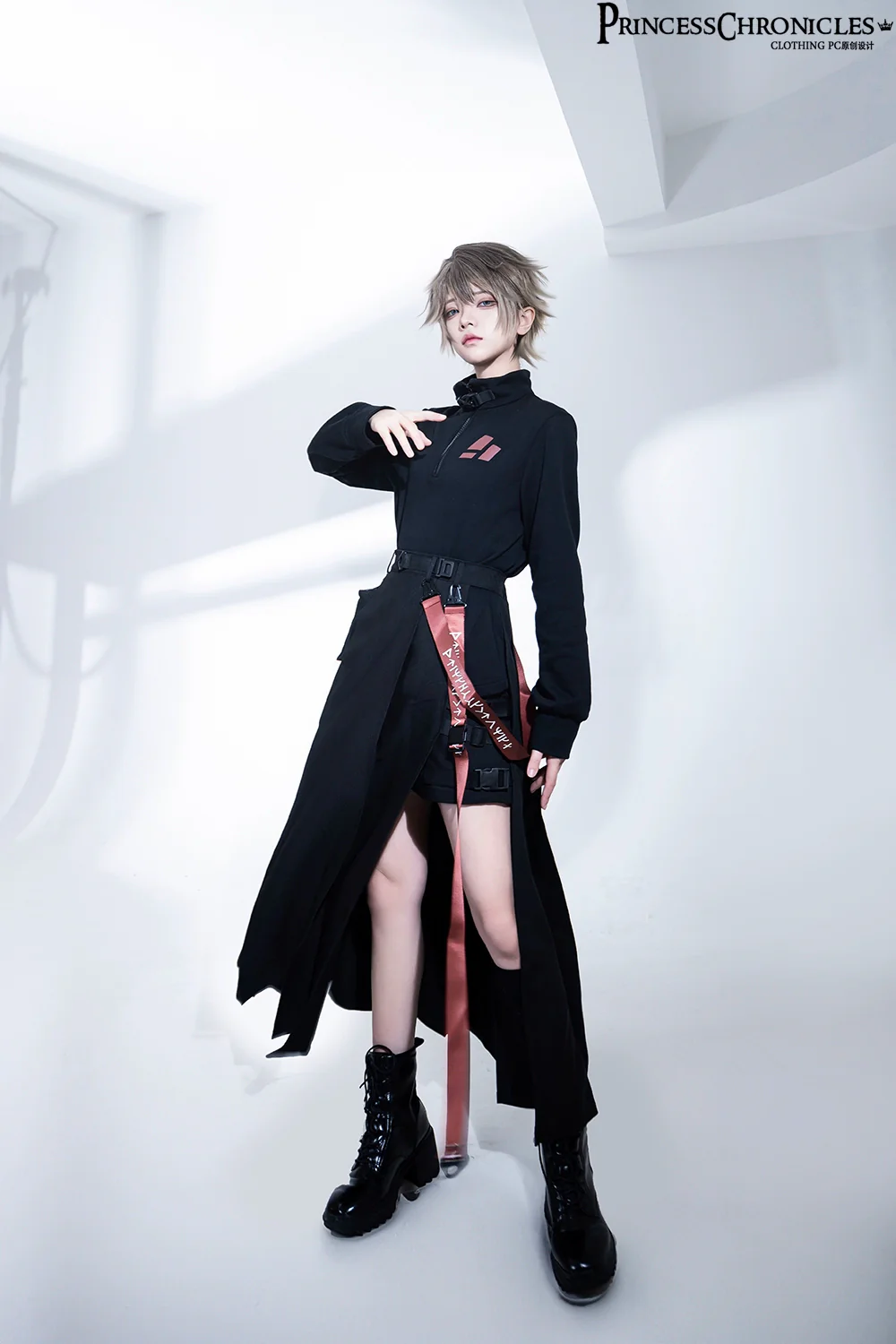 Nameless Blade - Waste Soil Handsome Black Skirt - Image 5