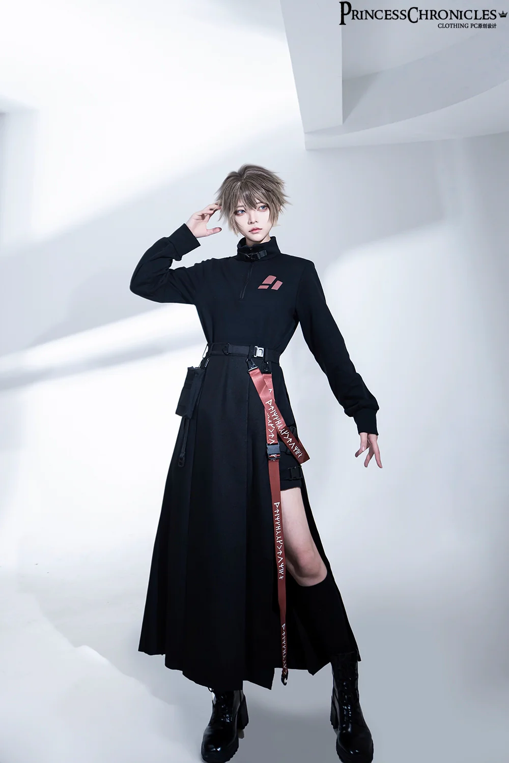 Nameless Blade - Waste Soil Handsome Black Skirt - Image 9