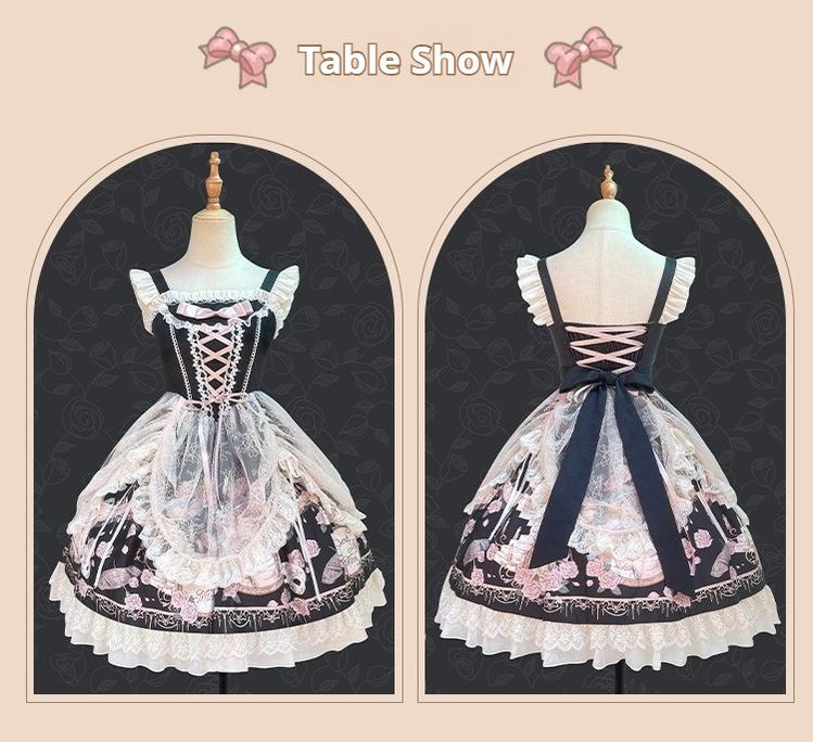 Sweet Date - Wedding Lolita Dress Bridal Elegant Retro JSK Daily Lolita Shirt - Image 22