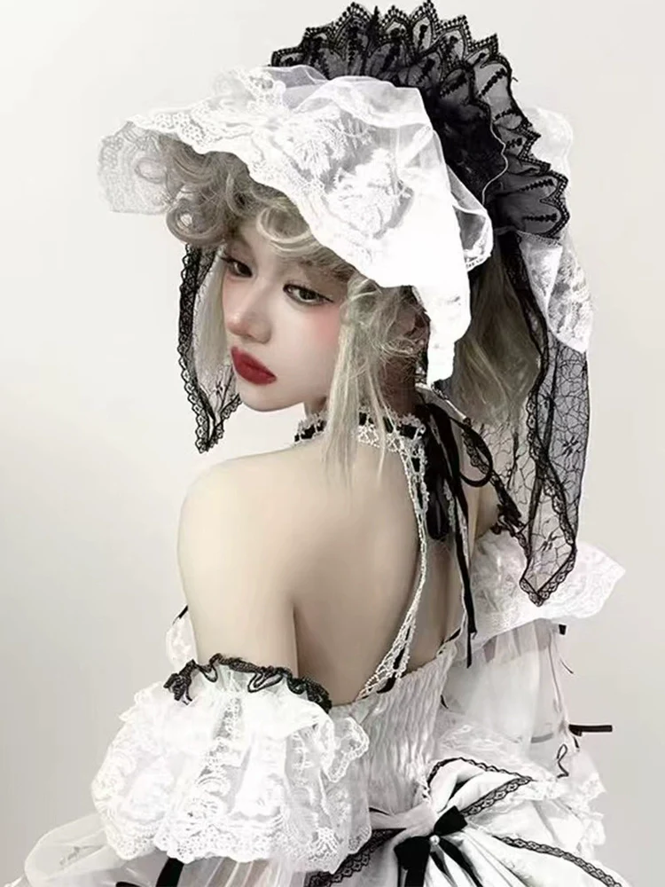 Daydream Whisper - Layered Poem - Wedding Sweet Plus Size Lolita JSK Dress Set - Image 14