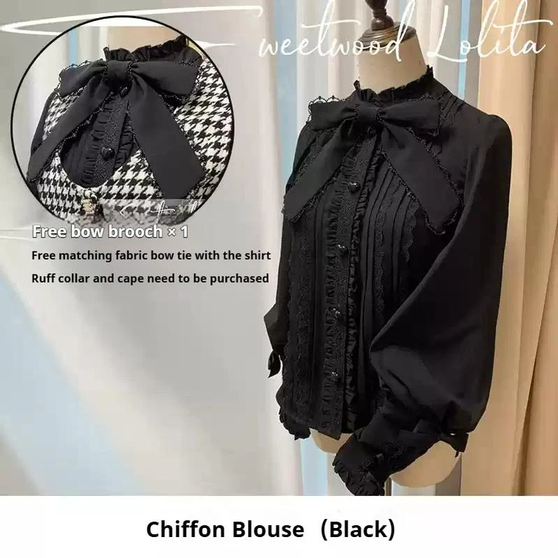 Winter Classic Lolita Coat Suit Woolen Plus Size Outerwear - Image 6