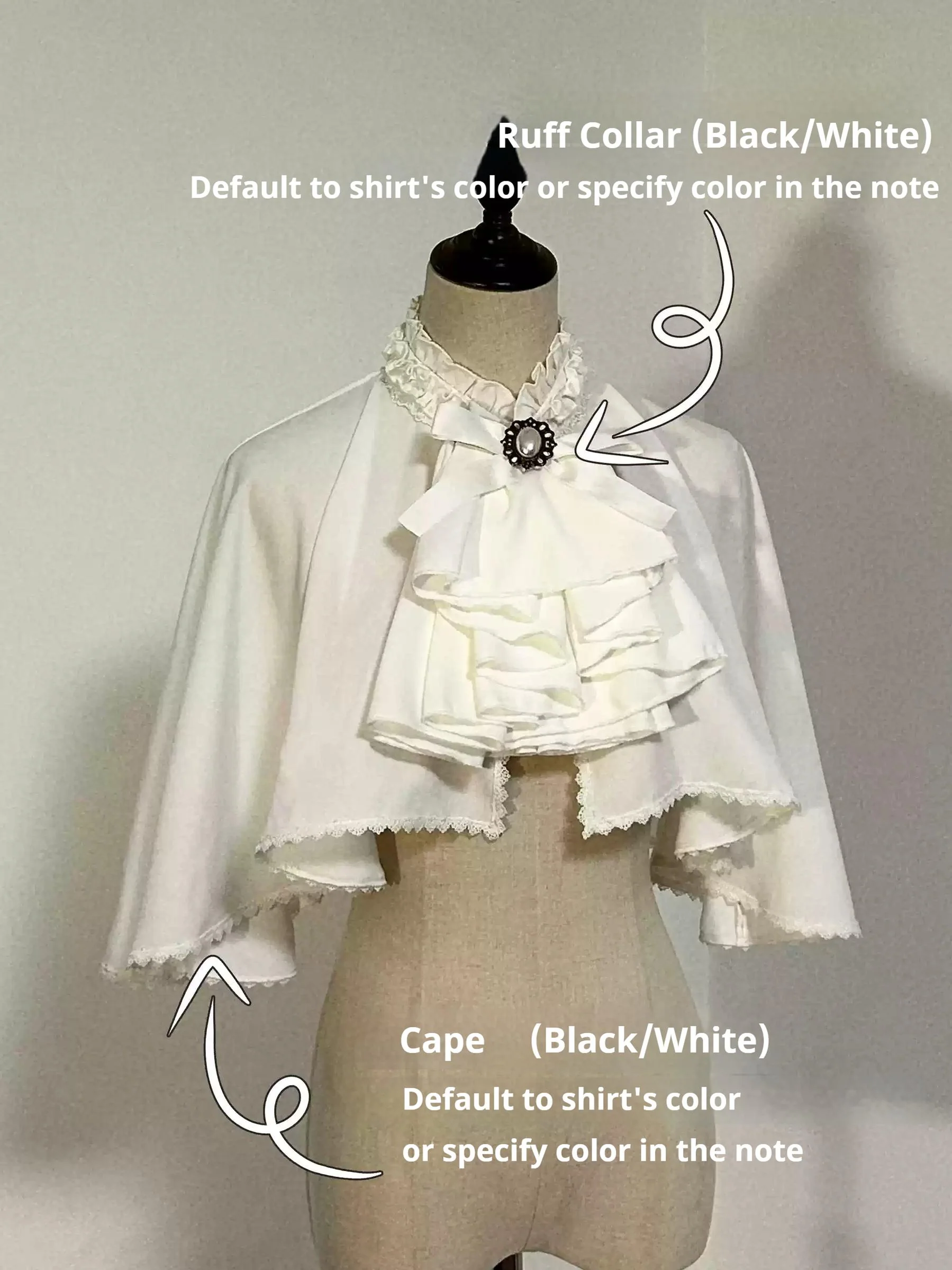 Winter Classic Lolita Coat Suit Woolen Plus Size Outerwear - Image 9