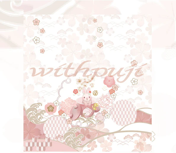 With PUJI - Xiaochunrihe - Wa Lolita OP Dress - Image 12