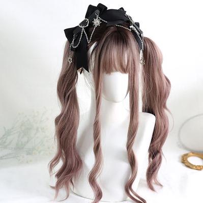Xiaogui - Dark-themed Gothic Lolita Heart Hair Clips - Image 10