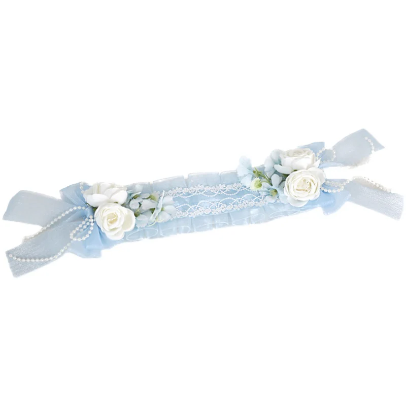 Xiaogui - Elegant Lolita Floral Lace Handmade Headband - Image 5