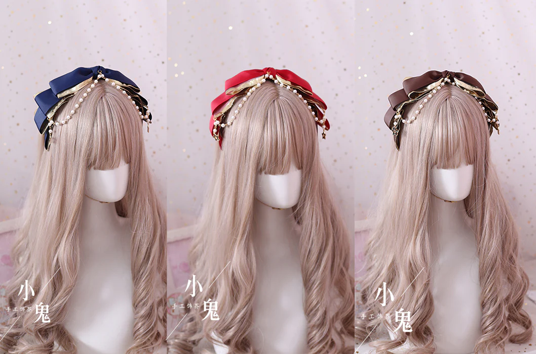 Xiaogui - Gothic Accessories Lolita Bow KC Hairclip - Image 11