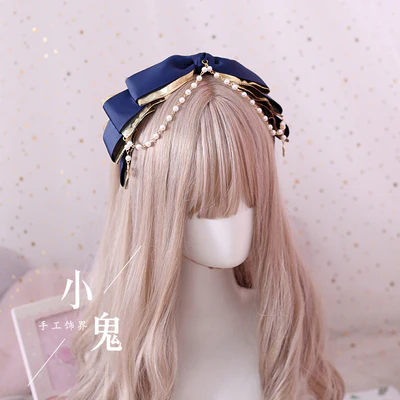 Xiaogui - Gothic Accessories Lolita Bow KC Hairclip - Image 22
