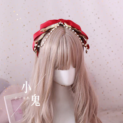 Xiaogui - Gothic Accessories Lolita Bow KC Hairclip - Image 23