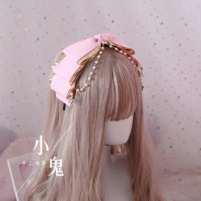 Xiaogui - Gothic Accessories Lolita Bow KC Hairclip - Image 26
