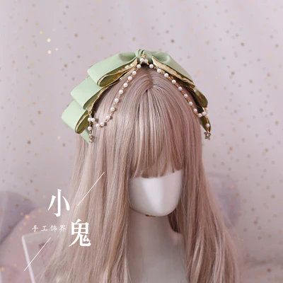 Xiaogui - Gothic Accessories Lolita Bow KC Hairclip - Image 27