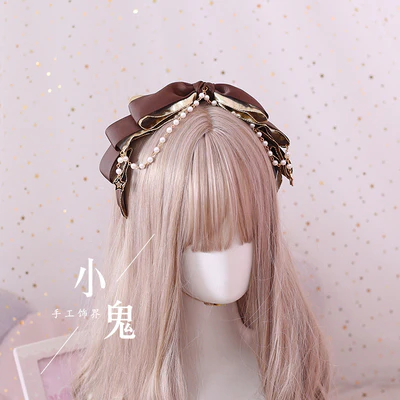 Xiaogui - Gothic Accessories Lolita Bow KC Hairclip - Image 28